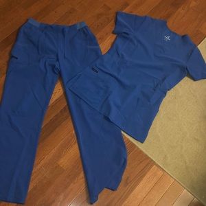 Jockey Royal Blue Scrub set